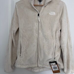 The North Face Cream Osito Fleece Jacket - medium- NWT